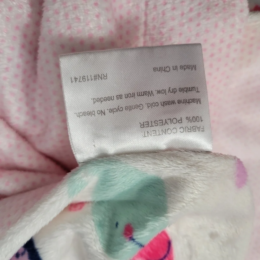 Target Multicolored Whale Soft Throw Blanket 30.5 x 38